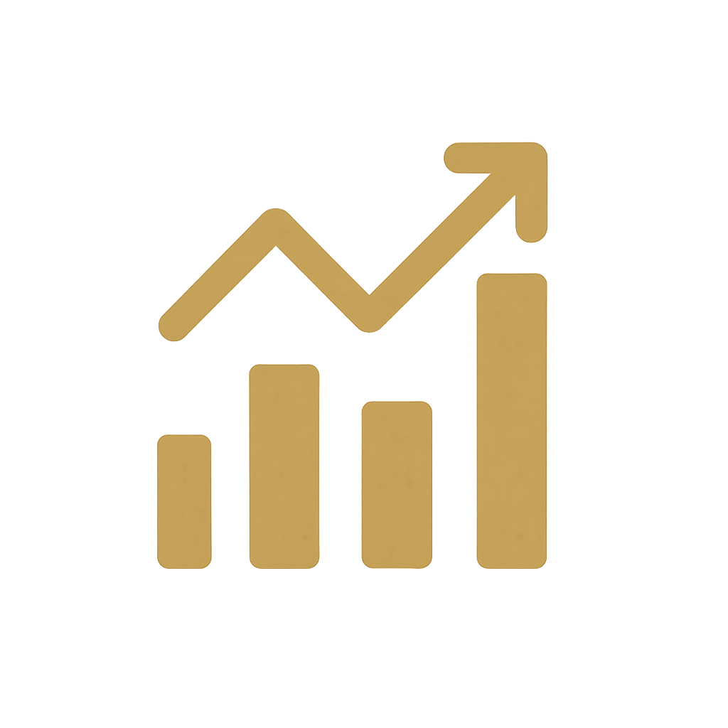 Gráfico de crescimento